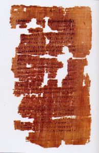 The sole fragmentary manuscript of the Gospel of Judas