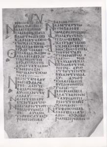 A Manuscript of IV Maccabees.